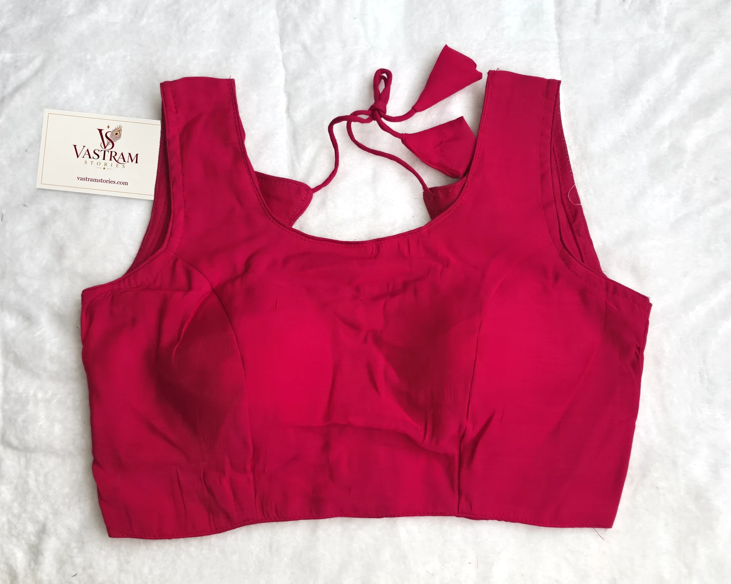 Saumya Pink Essential Blouse, front view